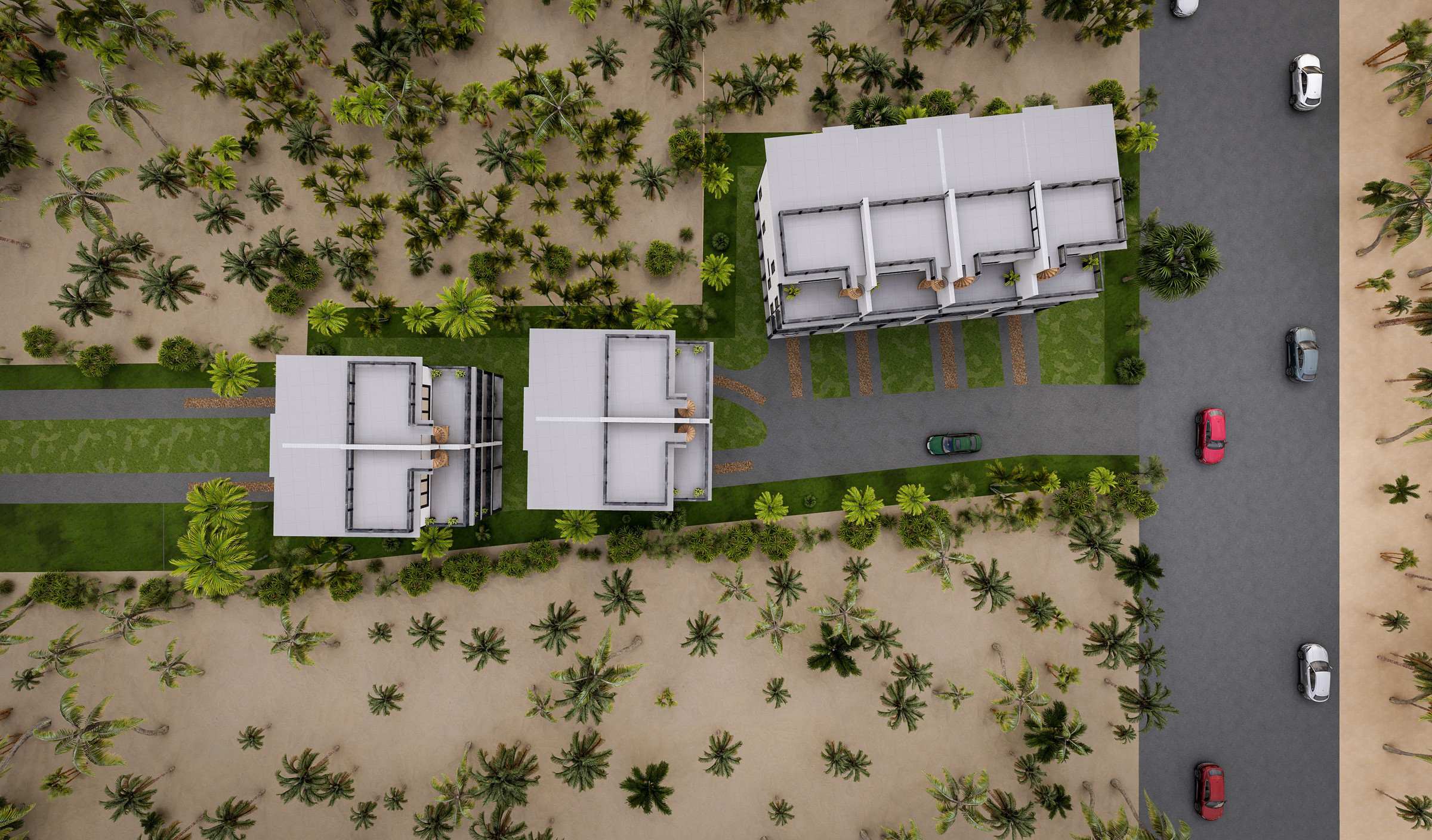 Basin Park top-down rendering